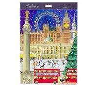 Christmas Advent Calendar Ice Skating At Somerset House | London Advent Calendar Traditional Advent Calendar | Picture Advent Calendar Paper Advent Calendar