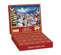 Christmas Advent Calendar Puzzle 2024 - 1008 Piece Countdown Jigsaw Puzzle, Christmas Puzzle for Family Fun for Holiday Countdown