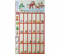 Christmas Advent Calendar Santa going down the chimeny fold and sew