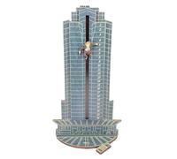 Christmas Advent Calendar - The Hard Advent Calendar - Hans Gruber Falling Off Of Nakatomi Plaza | Christmas Countdown Calendar The Hard Advent Calendar Hans for Table Decorations and Christmas, Blue