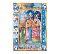Christmas Advent Calendar The Three Wise Men Story Calendar | Religious Advent Calendar Traditional Advent Calendar | Picture Advent Calendar Paper Advent Calendar