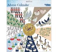 Christmas Advent Calendar- (WDM418792) - 12 Days Of Christmas - From The Caltime Range - Glitter Varnish