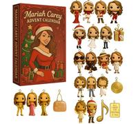 Christmas Advent Calendars 2025-24 Day Christmas Countdown Calendar With 24 with Iconic Character Collectible Acrylic Pendants, All I Want for Christmas-Is-You Gift for Girls (A)