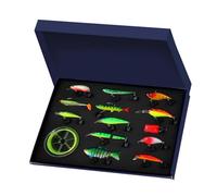 Christmas Advent Calendars | Countdown To Christmas 14 Days - Fly Bait Calendar For Dors | For Men Dors River Sea Lake Birthday