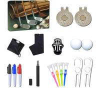 Christmas Advent Christmas Decorations, Set Portable Golf Gift for Golf Enthusiast, Beginner, Friend, Lover, Christmas Decorations
