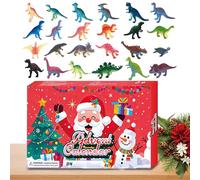 Christmas Advent Countdown Calendar 2025-24 Days GLOW-IN-THE DARK Dinosaur Figure Countdown Calendar For Kid | Adorable Christmas Silhouette For Kids