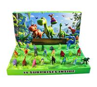 Christmas Advent Countdown Calendar,Dinosaur Model Christmas Advent - 24-Day Holiday Countdown Calendar Car Toy for Children Party Favor