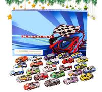 Christmas Advent Countdown Calendar - Holiday Dinosaur Advent,24-Day Holiday Countdown Calendar Car Toy for Children Party Favor