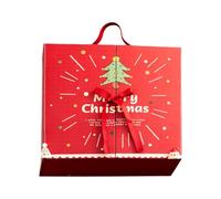 Christmas Advent Filling Box | Reusable 24 Days Empty Fillable Home Decor - Christmas Calendar Box - for Children Men Women Kids Boys Girls Baby Youth Teens Son Daughter Family Friends