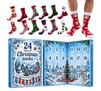 Christmas Advent Socks 12 Days Count Down To Accessories Christmas