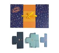 Christmas Advents Calendarss Boxes to Fill, Christmas Countdowns Calendars Package Wrap 2025, 24-Day Advents Calendars to Fill Yourself, for Winter Holiday College Students Teens Adults