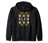 Christmas, All Leeds Aren't We (ALAW) Zip Hoodie