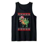 Christmas Alligator T-Rex Dinosaur Gator Alligators Tank Top