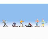 Christmas and Winter Figure Set HO/OO Gauge Noch