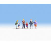 Christmas and Winter Figure Set HO/OO Gauge Noch