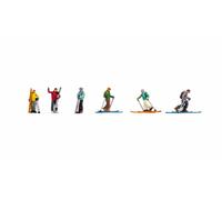 Christmas and Winter Figure Set HO/OO Gauge Noch