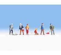 Christmas and Winter Figure Set HO/OO Gauge Noch