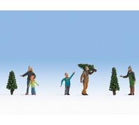 Christmas and Winter Figure Set HO/OO Gauge Noch