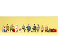 Christmas and Winter Figure Set HO/OO Gauge Preiser