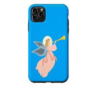 Christmas Angel Blowing Trumpet Nativity Heavenly Art Case for iPhone 11 Pro Max