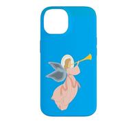 Christmas Angel Blowing Trumpet Nativity Heavenly Art Case for iPhone 14