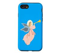 Christmas Angel Blowing Trumpet Nativity Heavenly Art Case for iPhone SE (2020) / 7/8