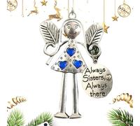 Christmas Angel Decoration Friendship Ornament - Christmas Tree Decoration Fairy Angel Friendship | Crazy Beautiful Friends Forever Christmas Tree Ornaments Decorations Na
