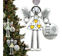 Christmas Angel Ornament, Angel Friendship Ornament Gift, Christmas Friendship Decoration Gift, Crazy Beautiful Friends Forever An-gel Ornaments, Friendships Pendant Holiday Ornaments for Xmas Tree