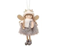 Christmas Angel Plush Doll - Decorative Desktop Angel Figurine Ornament for Home, Xmas Decor, Holiday Table Decoration, Funny Santa Figurine, for Christmas
