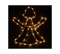 Christmas Angel Silhouette LED Hemp Rope Light