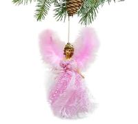Christmas Angels For Tree, Angel Tree Toppers Christmas Decorations, Christmas Tree Decorations, Christmas Angel Pendant Decoration With Wings For Tree