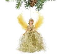Christmas Angels For Tree, Angel Tree Toppers Christmas Decorations, Christmas Tree Decorations, Christmas Angel Pendant Decoration With Wings For Tree