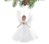 Christmas Angels For Tree, Angel Tree Toppers Christmas Decorations, Christmas Tree Decorations, Christmas Angel Pendant Decoration With Wings For Tree