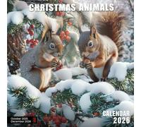 Christmas Animals Calendar 2026: Festive Critters Bringing Holiday Cheer Year-Round
