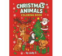 Christmas Animals: Coloring Book