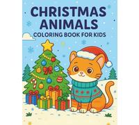 Christmas Animals Coloring Book for Kids