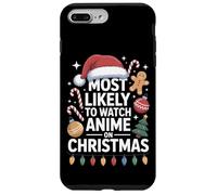 Christmas Anime Watchers Most Likely Manga Reader Otaku Case for iPhone 7 Plus/8 Plus