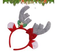 Christmas Antler Headband | Fashionable Headwear | Fashion Hairband for Adult Beauty Makeup - for Wedding Traveling Holiday Picnic BBQ Backyard Party Gathering Dinner Stage