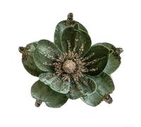 Christmas Artificial for magnolia Flowers Picks, Fabric Flower Stems for