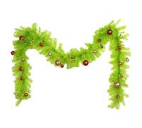 Christmas Artificial Pine Garland, UV Resistant Construction, 8.86 Feet, Realistic Canadian Faux Garland Decoration, Christmas Pine Wreath, Ideal for Stairs Porch Mantel Door