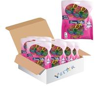 Christmas Assorted Fruity Candy 99g - 5 Delicious Flavours - Berries & Cherries, Tropical Fruits, Sugar Free, Classics & Sassy - Tfyn (12 x Pack, Sassy Salt Water)