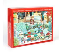 Christmas at Union Square Greenmarket Jigsaw Puzzle