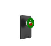 christmas aviator airplane pilot african santa funny black PopSockets PopWallet for MagSafe