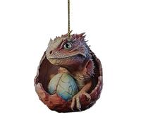 Christmas Baby Acrylic Hanging Ornament for Tree Decoration Festive Pendant for Holiday Celebrations (A, 8x5x1cm)