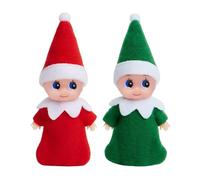Christmas Baby Elf Doll, Christmas Tradition Mini Elf Baby Doll Christmas Accessory Tiny Baby Elf Dolls,Christmas Novelty Toys for Kids,Girls,Boys,Xmas Holiday,New Year Gifts,Stocking Stuffers