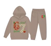 Christmas Baby Outfit Number 6 7 Zipper Velour Red Designer My First Halloween Girl Six Seven Black Long Sleeve Thanksgiving Toddler Advent Calendar 2025 Orange