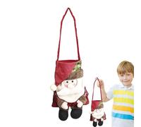 Christmas Bags, Christmas Bags | Super Soft Fabric Christmas Treat Pouch - Party Favour Bags, Holiday Bags, Storage Bags, Christmas Bags for Christmas Party