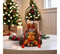Christmas Bags for Candy | Christmas Drawstring Candy Treat Bags,Snack Wrapping Sacks Party Favor for Kids Adults Stocking Stuffers Goody Classroom