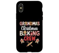 Christmas Baking Crew Grandma's Xmas Cookie Funny Christmas Case for iPhone X/XS