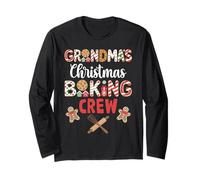 Christmas Baking Crew Grandma's Xmas Cookie Funny Christmas Long Sleeve T-Shirt